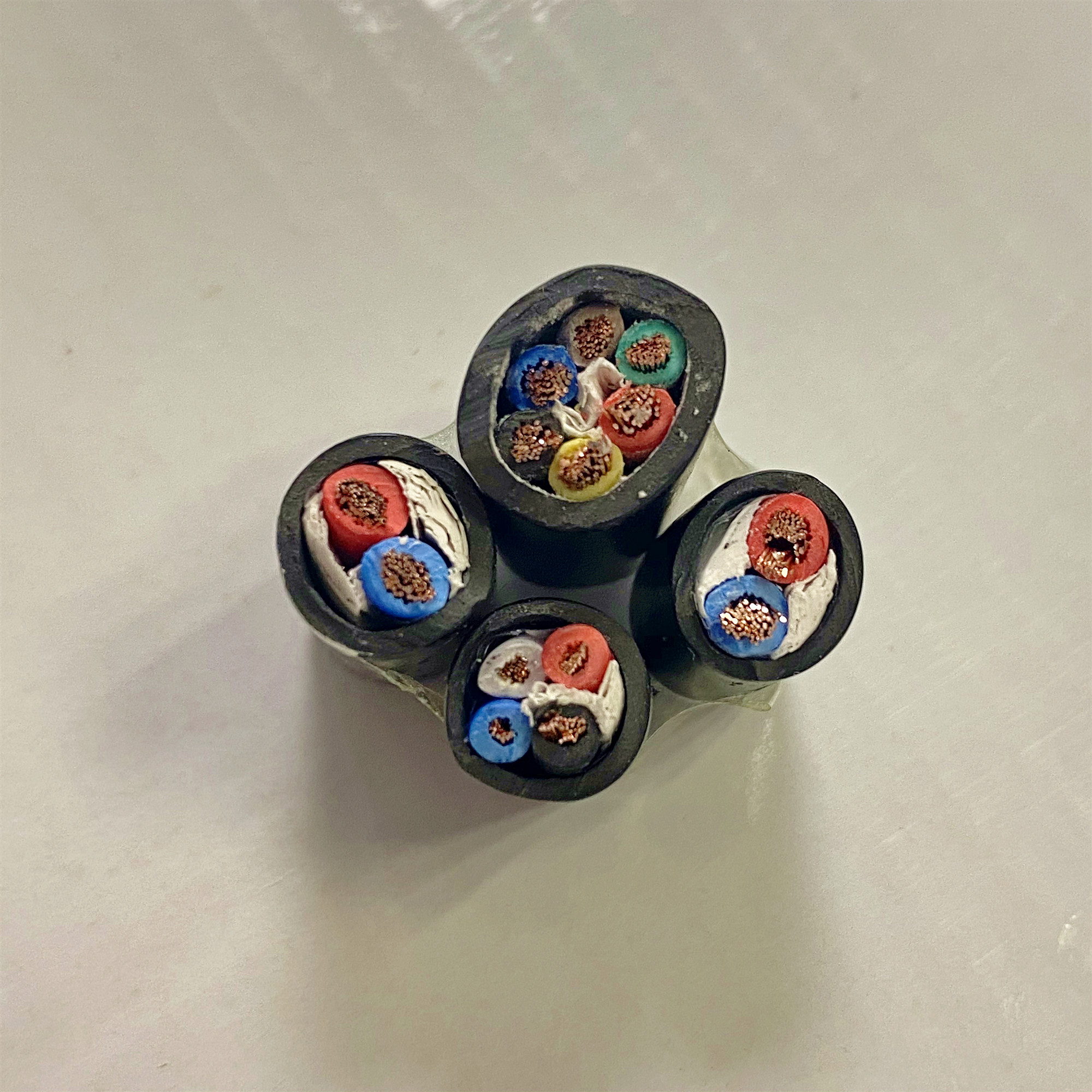 Spot Guangxi monitors power cable cable wire and cable RVV2 core 0 75 sheath line national oxygen free copper