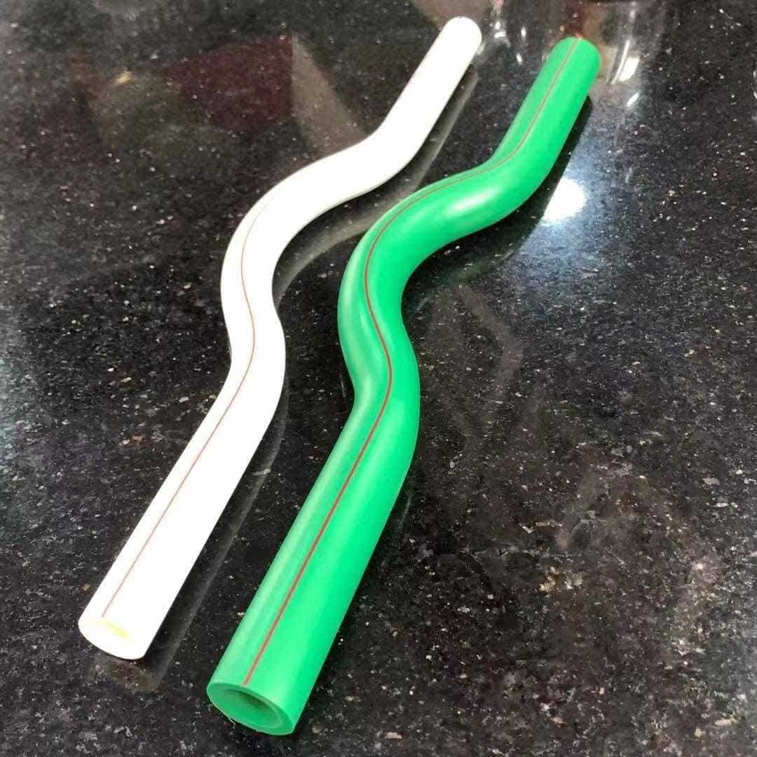 Tube PPR hot and cold water pipe 20 25 32 lengthened bridge bend 4 points 6 distribution piece curved bridge bend
