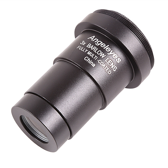 Angeleyes Star Black 3X Double Mirror Barrow Observatory Telescope Double Mirror 1 25 inch Universal