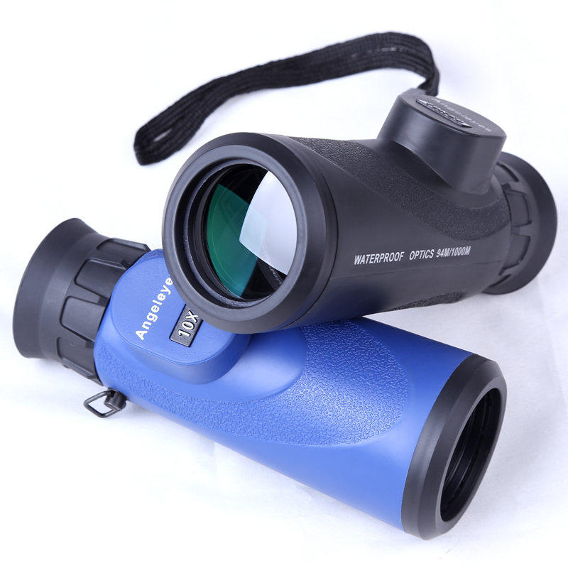 Star edge 10x50 monocular telescope to travel outdoor waterproof, shockproof and anti-fog high-definition entry portable