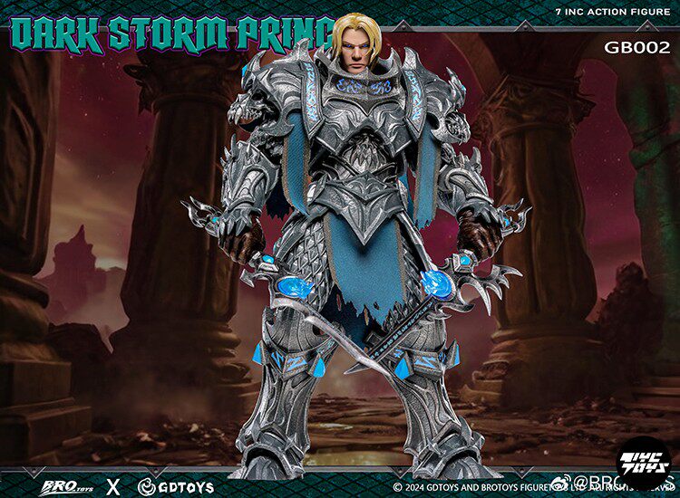 In Stock GDTOYS x BROTOYS GB002 Warcraft Dark Storm Prince 7