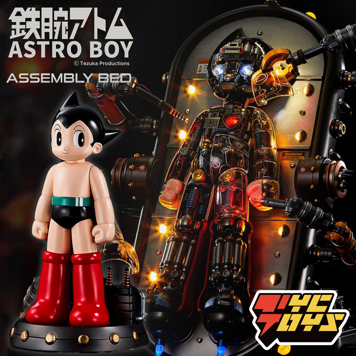 (TYCTOYS)Spot Blitzway mechanical structure Astro Boy 2 0 nail removal table operating table
