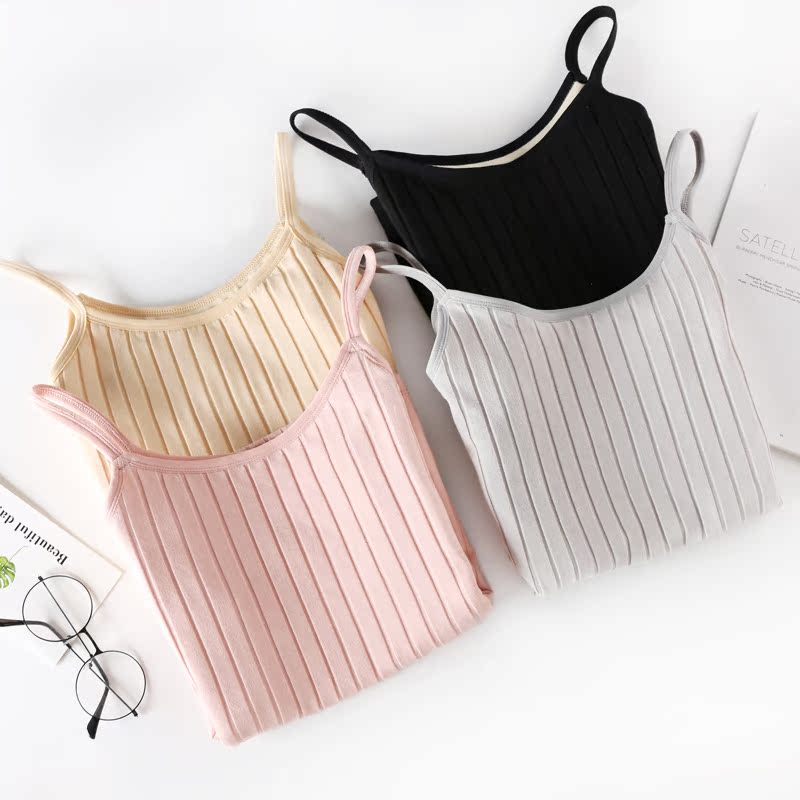 Muyan ấm vest quần áo womens bông lót dày nhung chặt chẽ mùa thu sinh cơ thể vào mùa đông mặc đáy sling.