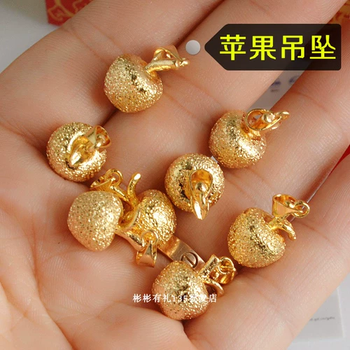 Apple, подвеска, ожерелье, латунная рождественская подарочная коробка, подарок на день рождения