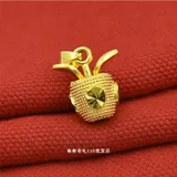 Apple, подвеска, ожерелье, латунная рождественская подарочная коробка, подарок на день рождения