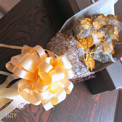 День святого Валентина подруга жена любитель подруги день рождения подарки девочки романтическое практическое симуляция золотая фольга роза букет