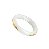 Браслет из нефрита для матери, кошачий глаз, дракон и феникс, подарок на день рождения