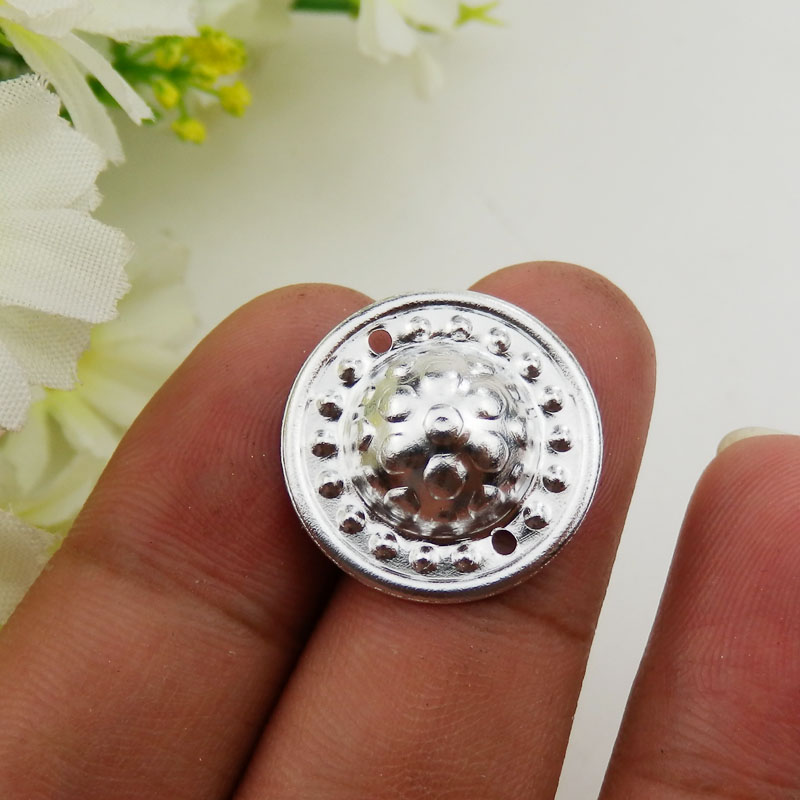 New Minority Stage Performance Miao female simulation simulation silver clothing diy material decoration small silver cap