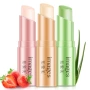 3 Pack Image Aloe Vera Soft Moisturising Lip Balm Giữ ẩm Giữ ẩm cho môi Son môi Sinh viên - Son môi son 3ce màu đỏ đất