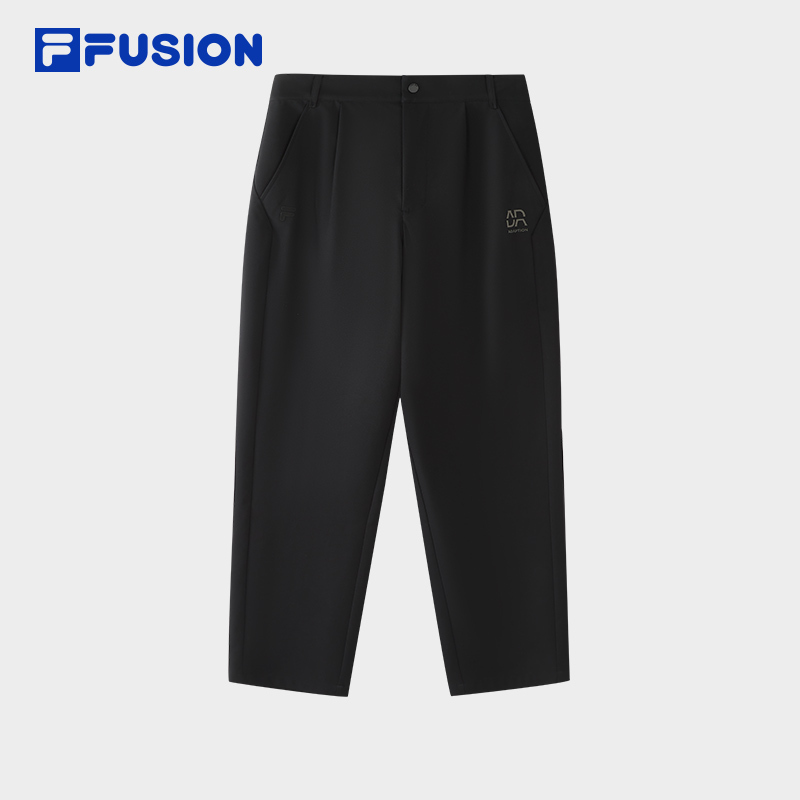 Zhang Hao's Same Style Fila Fusion Men's Woven Trousers 2026 Spring New Casual Straight-Leg Pants