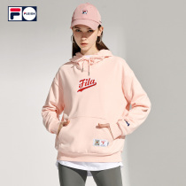 FILA FUSION Fila Kōki star with the same hooded sweater womens 2021 spring new sports top