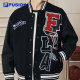 FILAFUSION Phila fashion brand cotton baseball uniform men's spring sheep wool sports coat jacket