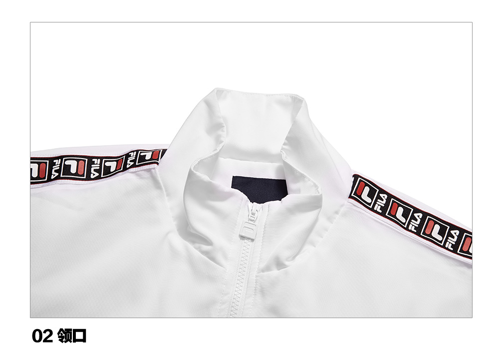PHIM FUSION Quần áo cotton Fila nam 2019 xuân mới xu hướng thời trang thể thao đường phố giải trí dệt - Bông áo khoác vest nam