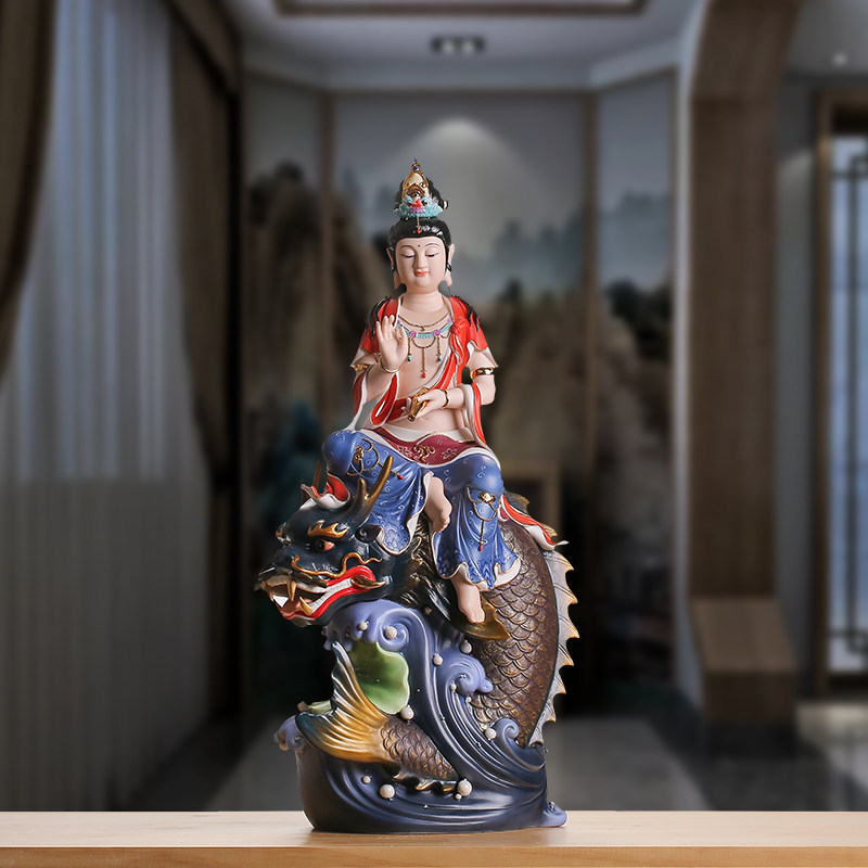 Ink dyed Ceramic Watch of Bodhi Yun Ying Bodhi Buddha Buddha statue for the Buddha Temple