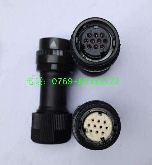 FANUC Hair Nucco Encoder Plug Signal Wire Joint 10 Core Straight Head Elbow Table Alloy