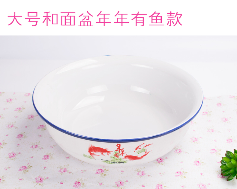 Old household basin to deepen porcelain ceramic package mail thickening "large - sized and happens in ceramic basin and 32