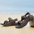 Dép nam thời trang nam mang giày đi biển đôi sinh viên đế mềm thoải mái ngoài trời - Sandal giày  nam Sandal