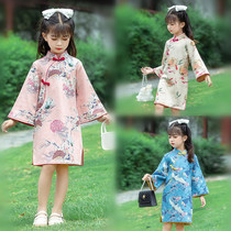 Original Hanfu girl dress childrens dress Princess dress big boy 2021 new autumn summer dress little girl skirt