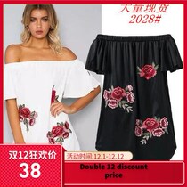 dresses women 2017 summer fashion casual off shoulder dress