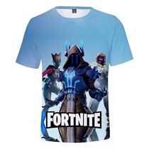 Adult kids fortnite season 7 fortress night 3D print T-shirt