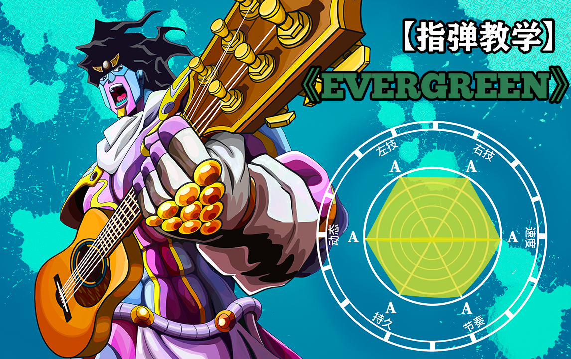 (Finger teaching) Wu Hui -- Evergreen B station id jojo's finger bomb dry goods teaching