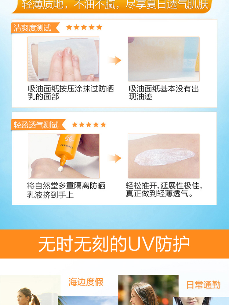 Nature Hall Kem Chống Nắng Phụ Nữ 35 + Bảo Vệ UV Làm Trắng Giữ Ẩm Ngoài Trời Siêu Flagship Cửa Hàng Chính Hãng kem chống nắng martiderm