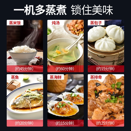 Deltal Commercial Vearing Cabine Электрическая паровая коробка Полностью автоматический парочный рис.