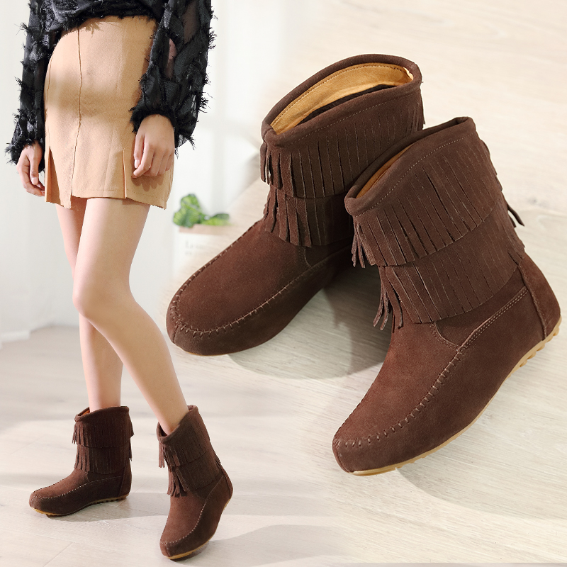 Bottes mi-saison femme en Caoutchouc - Ref 3250179 Image 4