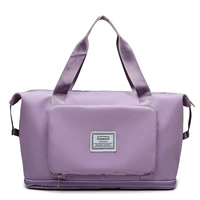 Сиреневая складная система хранения с разделителями