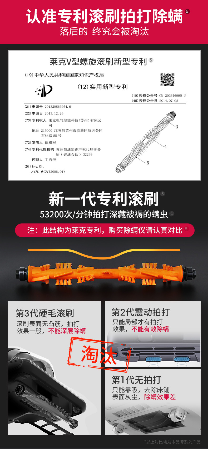 小米投资 莱克吉米 B501 紫外线除螨吸尘器 高端品牌莱克电气旗下 图13