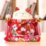 Shangzhuang Zhaocai Cat Маленькая упаковка Япония сберегательный резервуар мебель мебель Fortune Cat Большая гостиная