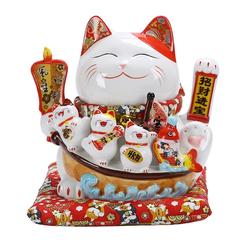 Тридцать, то же богатство, то же самое богатство, автоматически манит украшение, чтобы открыть домашнюю гостиную, Японская Фортуна Кошка
