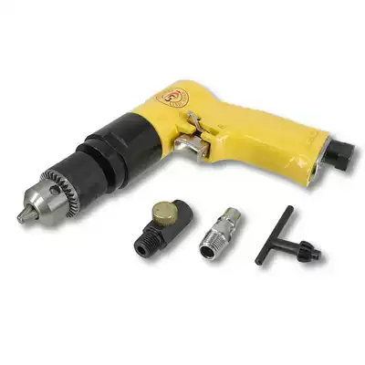 Pneumatic ELECTRIC DRILL GUN TYPE AIR DRILL 10MM WITH POSITIVE AND NEGATIVE AIR DRILL DRILLING DRILL Taiwan Lingdi AT-4031