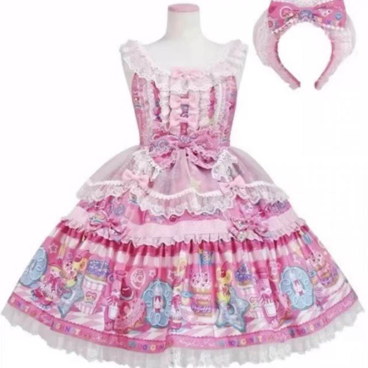 现货抢购！AP莉莉卡鲁甜甜圈Dress op jsk Lolita，甜美少女心炸裂！-lolita-淘宝好物网