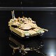 72 Scale American M1A2 Main Battle Tank Sepv3 with Loot Tusk Side Armor Finished Model