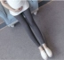 Quần mùa đông cho bà bầu thời trang 2018 Quần legging mới cho bà bầu mặc cộng với nhung dày cotton không phải nhung nâng bụng đầm bầu thời trang Phụ nữ mang thai quần / quần bụng