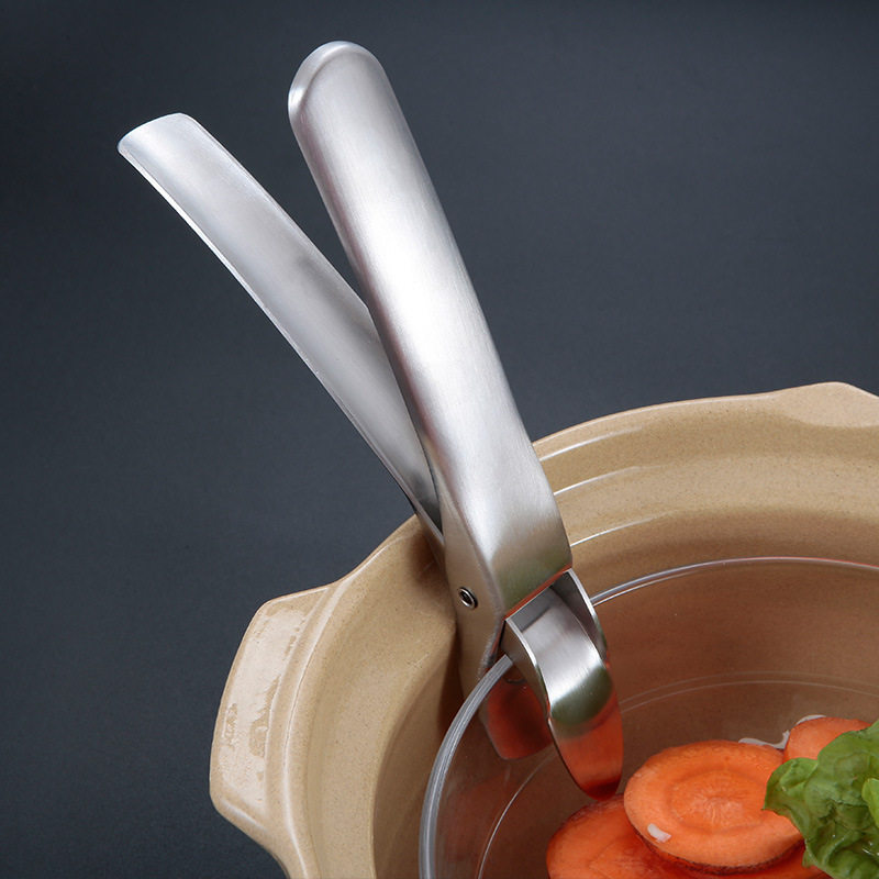 Food Grade 304 stainless steel anti-scalding plate clip steamer plate bowl grab casserole artifact disc holder