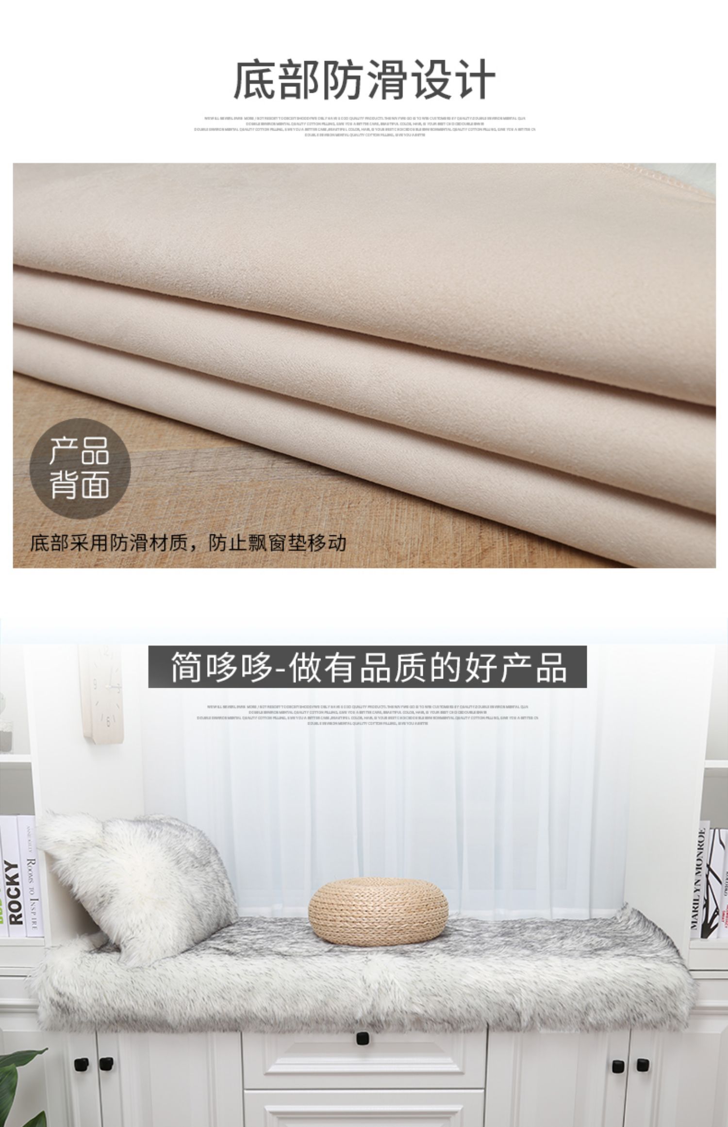 Thảm phòng ngủ sang trọng đầu giường lưới lông đỏ thảm phòng khách sofa đệm ban công thảm bay cửa sổ đệm gió đơn giản - Thảm giá thảm lót sàn