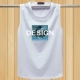 Mùa hè nam mỏng phần rộng vai không tay áo thun cộng với chất béo cotton kích thước lớn vest lỏng thể thao vest vest - Áo vest cotton các loại áo ba lỗ nam