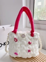 Клубника, портативный набор материалов, цепь из жемчуга