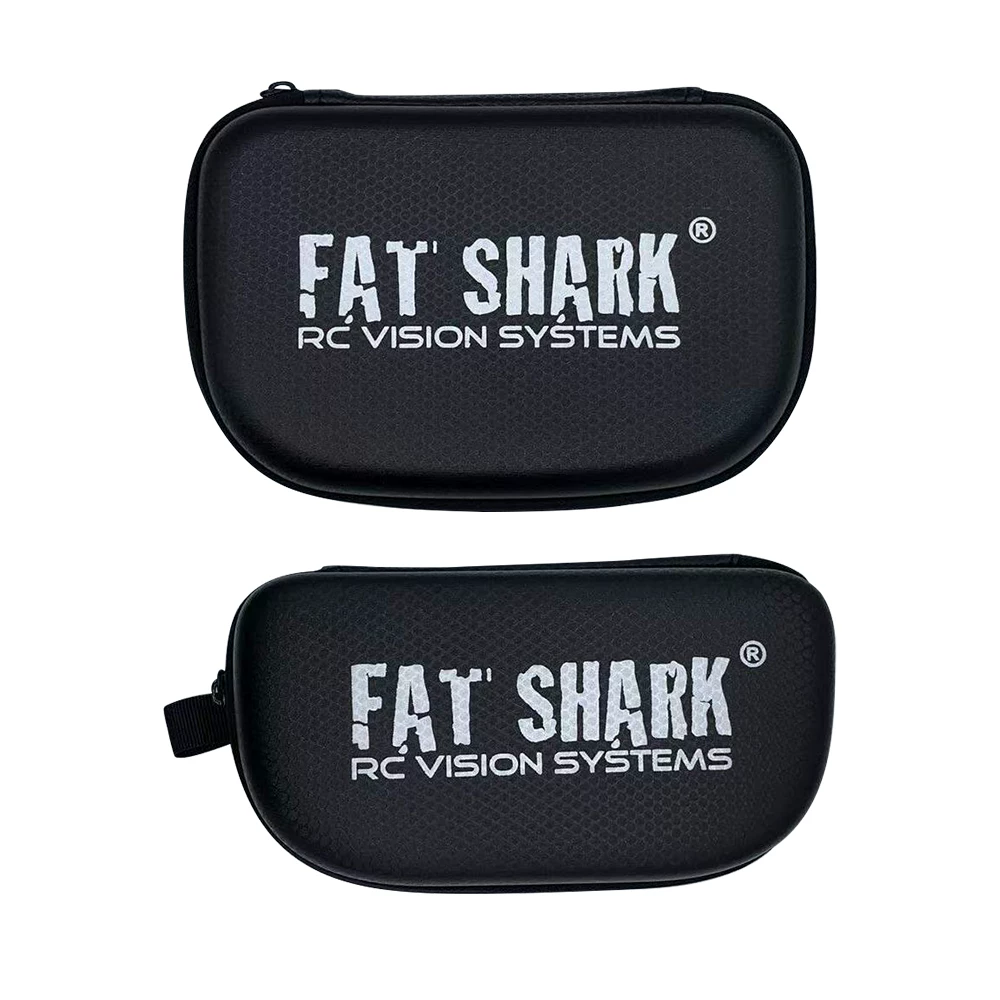 Коробка для хранения очков Fat Shark Dom FPV оригинальная, подлинная, с молнией, для ATT HDO2 DJI
