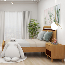 Jincai Life Childrens Room Teenage Boy Bed Desk Desk Flat Corner Wardrobe 1 5 m American