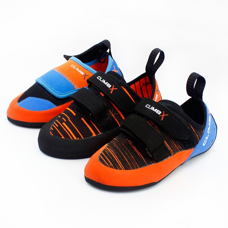 ClimbX kinder beginner color children sticky rock climbing shoes starter spot new rock climbing rock