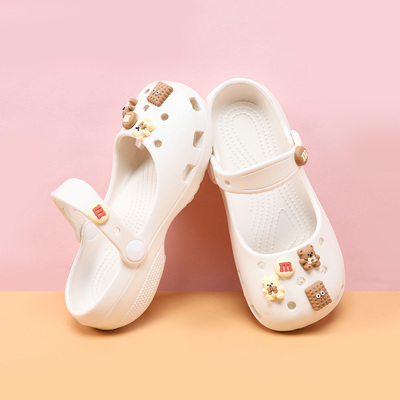 Ballet Girls' Clogs, Children's Slippers, New Summer Style Girls' Sandals, Mary Jane Non-Slip Indoor Princess Dance Shoes — 4