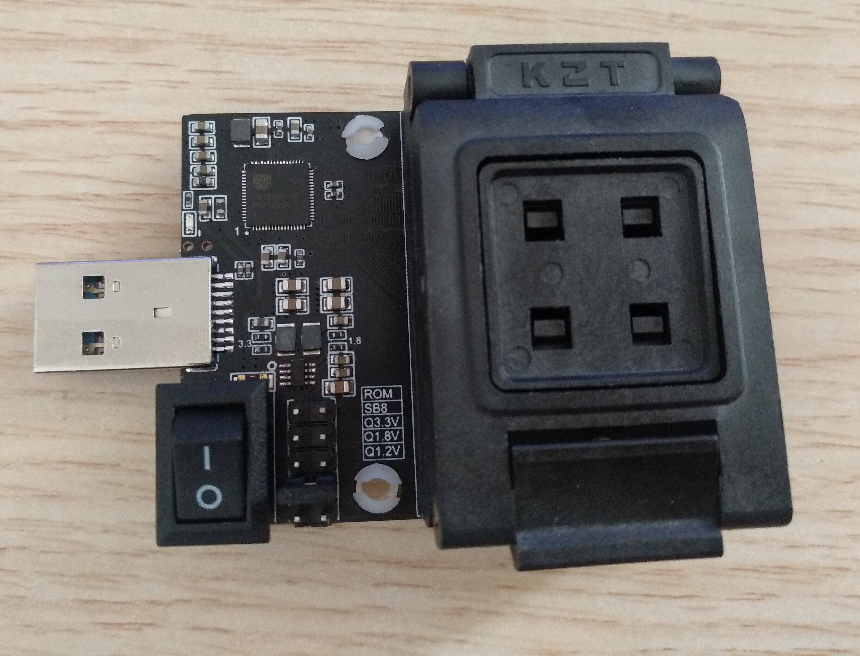 Huirong SM3280 test rack U disk flash particle empty rack Flash memory BGA132 152 8CE