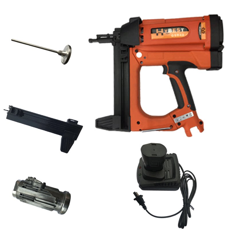 Hongyuan gas gun ZS Tiangong HLT gas gun gun head lithium battery charger plastic sleeve gun mouth striker accessories