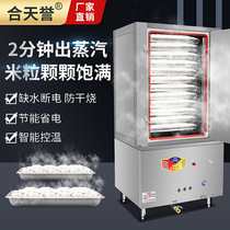 Gas steamed rice cabinet commercial hotel restaurant canteen special 10 trays 12 trays 24 trays 36 trays 48 trays 60 trays steamed rice box