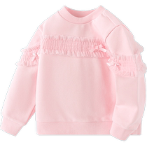 Balabala girls summer clothes 2024 new baby short-sleeved suit baby two-piece set sweet cute fashionable and cute