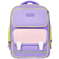 (Same model in the mall) Balabala girls backpack childrens schoolbag large capacity lightweight fashionable leisure sports