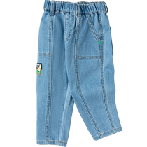 Balabala childrens pants boys clothing baby trousers autumn jeans